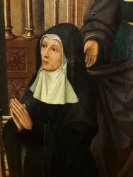 Die Messe des Heiligen Gregor (Detail)